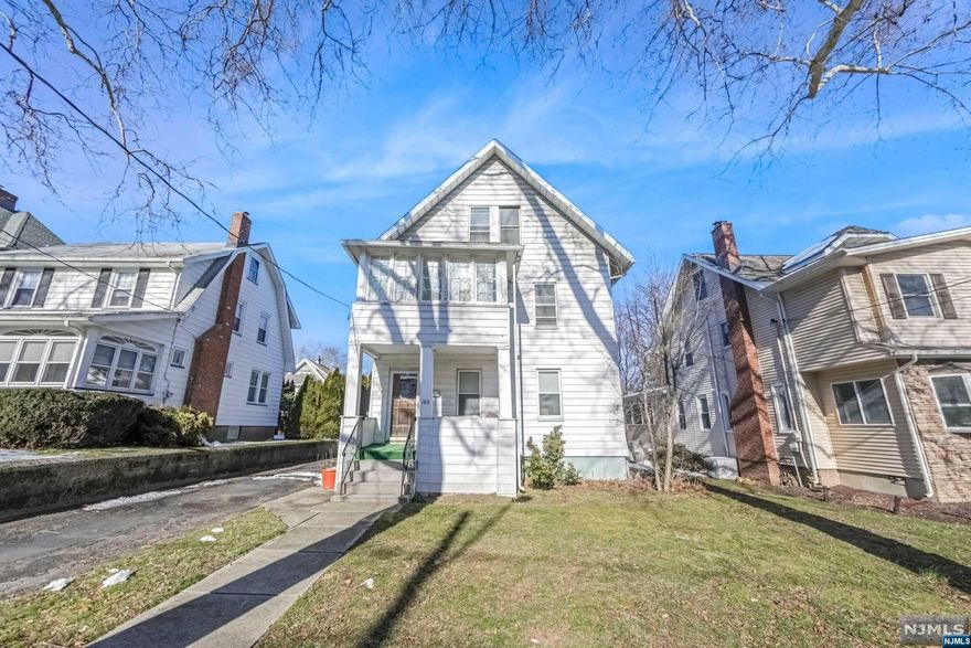 Welcome home to Rutherford, the borough of trees! This rare 50' x 167' expansive property is located on one of the most desirable streets in town, sitting one block away from the bus stop to NYC, one block from the elementary school and a few blocks from both the Rutherford Train station and Park Avenue shops & restaurants. While the structure of the home is solid, the choice is yours to refinish, renovate or rebuild the dream home you've been waiting for. Price reflects the AS-IS condition of the home. Properties like this don't come around often in Rutherford, a blue ribbon school district with easy NYC commute and vibrant downtown!