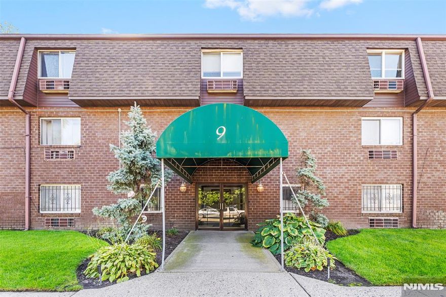 Welcome to 9 Vreeland Ave Unit 3A, a fully renovated top-floor one-bedroom condo in a prime Hackensack location. This bright and modern home features luxury vinyl plank flooring, freshly painted walls, recessed lighting, and a brand-new kitchen with quartz countertops and sleek cabinetry. The spacious bedroom includes a walk-in closet, and the full bathroom has been completely updated with contemporary finishes. This unit offers two parking spaces, one in the garage and one in the driveway, and enjoys southern exposure with abundant natural light. Located just off I-80, it provides easy access to NYC public transportation and is minutes from Hackensack University Medical Center, shopping, dining, and parks. The pet-friendly building allows one dog or cat under 30 lbs, with low HOA fees and taxes, making it an ideal choice for both homeowners and investors.