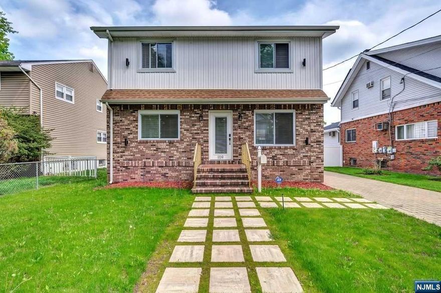 Introducing an exceptional home just 10 minutes from New York City, meticulously renovated to perfection. This stunning property features 3 spacious bedrooms and 3.5 luxurious bathrooms, along with a fully finished basement completed this week that includes a full bathroom and flexible space for a gym, movie room, or family room. The home boasts a professional chef-style kitchen, ideal for culinary enthusiasts, and a sparkling pool perfect for relaxation and entertainment. Every detail has been thoughtfully updated, including a brand-new electrical system, plumbing, HVAC, floors, windows, bathrooms, deck, pool liner, appliances, siding, and roof. With a two-car garage and paved driveway, parking and convenience are seamless. Move-in ready, this home offers unparalleled comfort and luxury. Sunday open house 1-3pm