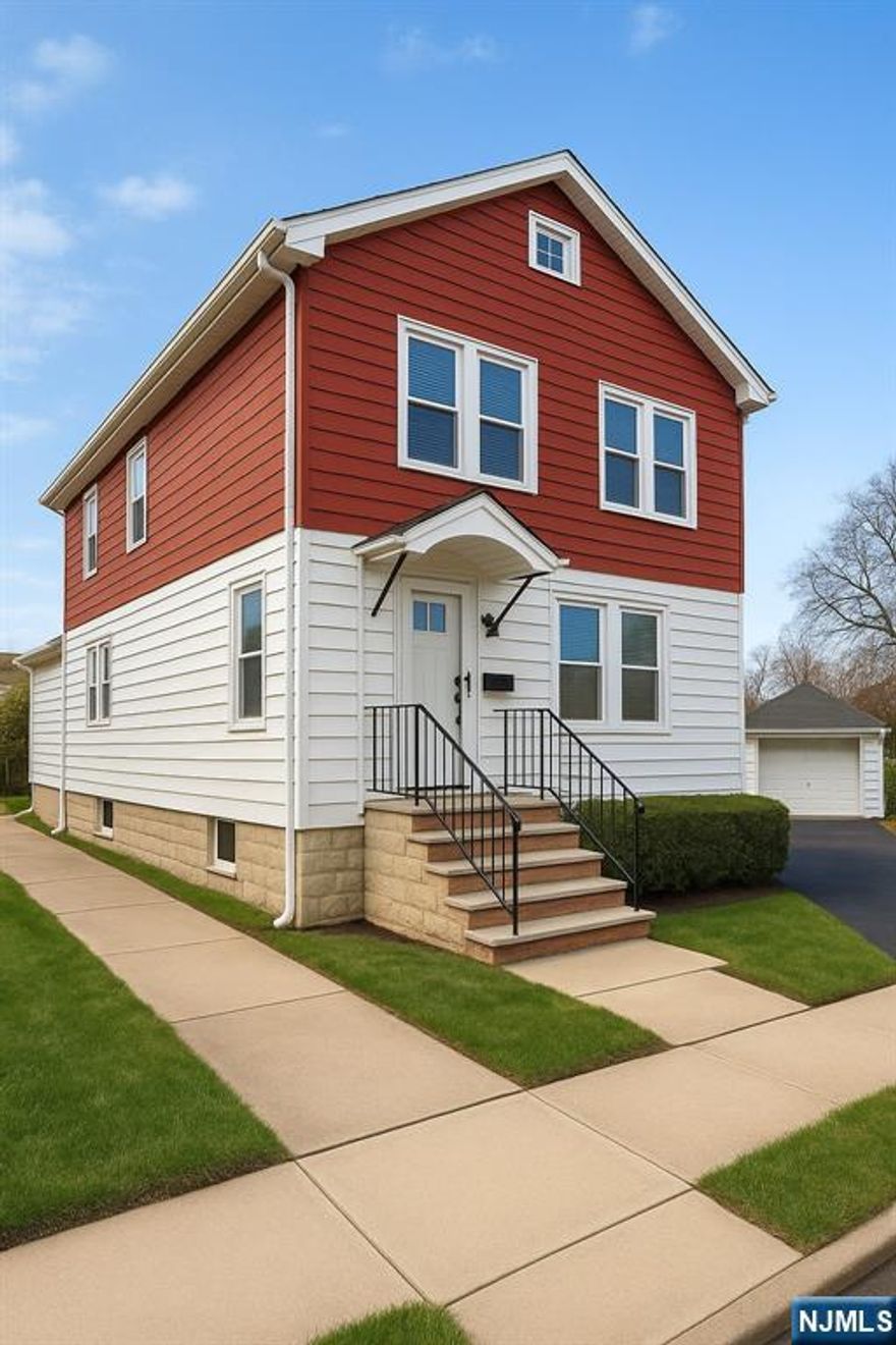 ** Just Listed â€“ Renovated 2nd-Floor Apartment! -- Bright & spacious with an open-concept living room, new modern kitchen with appliances, new floors, and a full modern bath. Enjoy your 3-season enclosed patio with scenic views, plus a large walk-up attic for storage. Use of the yard and assigned garage are included.. Walk to NJ Transit buses & trains, schools, and parks. Quick access to major highways. -- Bonus: Brand new gas heating & ductless cooling system! --