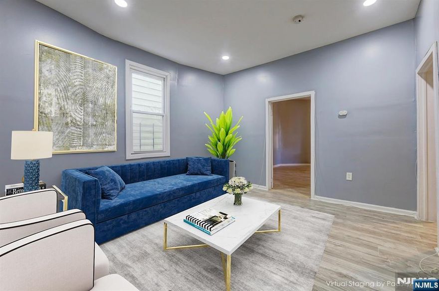 Don't miss this incredible opportunity to own a three-family home in the heart of Newark, New Jersey. the First-floor unit features a living room, an eat-in kitchen, 3 bedrooms and one bathroom, central heat and AC, washer and dryer in the unit.The second-floor unit offers a living room, eat-in kitchen, three bedrooms,extra room that can serve as a playroom room or office, 2 full bathrooms for added convenience,central heat, washer and dryer the unit.The third-floor unit includes two bedrooms, a living room, a kitchen, and one bathroom, nice size backyard,new roof.convenient location close to all schools, parks, shops and all major highways and public transportation.This property has inc redible potential. Schedule your showing today!