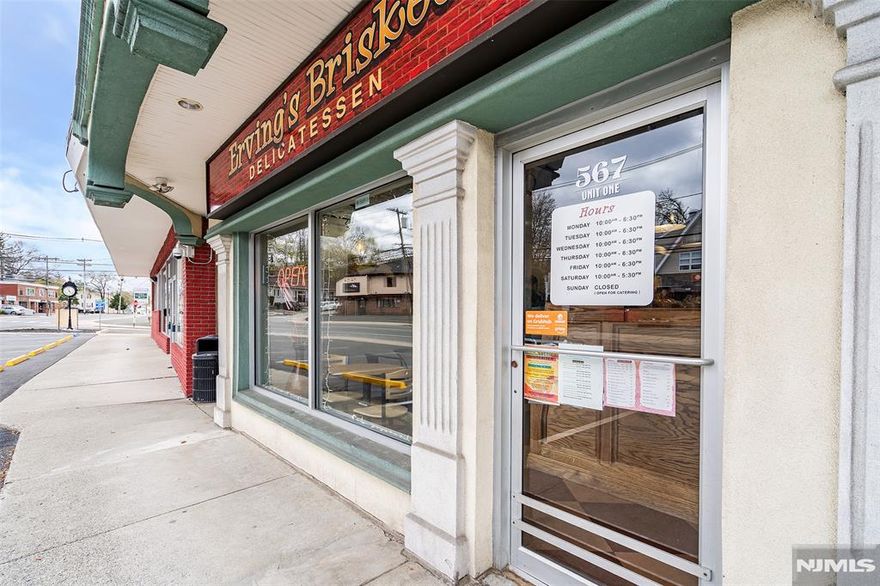 High travel location for any food use or other. 2 floors--first 936 sq. ft, walk-out basement 426 sq ft. Full kitchen with all equipment/refrigeration included as is. One month free set up. Water is $100 per month, plus all utilities. Customer parking in front, other across the street at municipal lot. CCO/Smoke the tenant responsibility. Lease provided by the Landlord. (Additional info in documents) Application and credit report required.