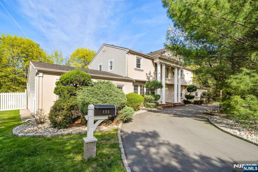 Welcome to this spacious, sun-filled home located on the East Hill side of Cresskill. Serene center hall colonial, situated on a flat, private, fully fenced half acre property. Multi-generational possibilities with 1st floor bedroom suite. Open floor plan for entertaining complete with large living and dining rooms. A heated 3 season room offers beautiful views of the backyard all year long and leads to a multi-tiered, engineered wood deck to the gazebo and yard. Large, bright, newly remodeled eat in kitchen with stainless steel appliances. Additional powder room. Upstairs, a primary suite, Jr suite, 2 additional bedrooms and a full bath provide room for all. Multi-zone central A/C, multi-zone sprinkler system, alarm system, built in Sonos, walk to town, and so much more! Call Annitsa @ 201-406-3650 for more information.