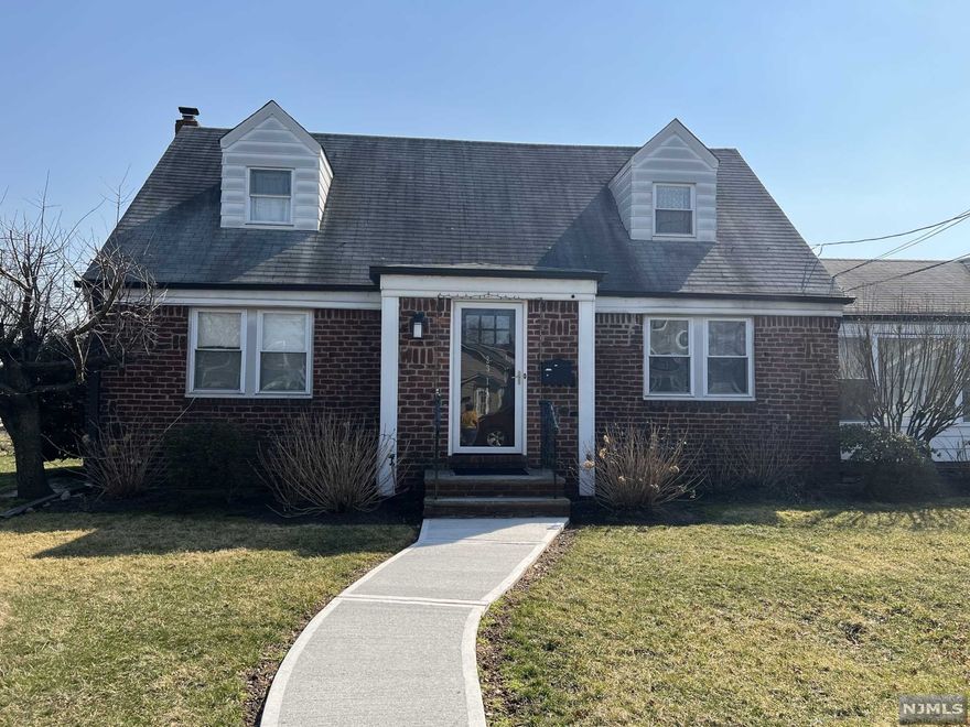 Well Maintained Cape Cod located in Fair Lawn! The first floor features an entry hallway, a spacious living room, a dining room with hardwood floors, a newer kitchen, a family room with sliding glass doors leading onto the patio, two bedrooms both containing hardwood floors and plenty of closet space, and a full bathroom. The second floor has an additional bedroom and a family room. This home also features a full but unfinished basement that contains a laundry room, an attached on car garage, and a spacious backyard that contains a fish pond. Call today to schedule your private showing!