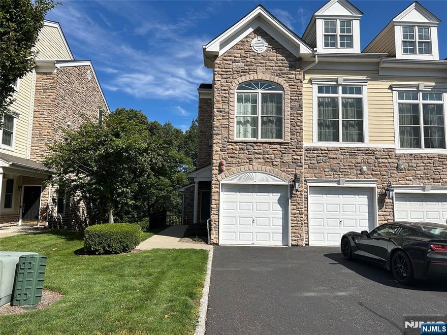 Welcome to this bright and spacious end unit in desirable and prestigious Valley View at Montvale. This stunning 3 Bedroom 2 1/2 bath townhome has a rare attached 2 car garage. Ground floor enter from the front door or garage into the foyer with closet. First floor offers a kitchen with newer appliances and granite counters, a dining area, and a living room with gas fireplace and vaulted ceilings. The primary bedroom suite has a walk in closet, sliding doors to a balcony, luxurious bath with separate tub and shower. Also on this level is the laundry room and a half bath. The second level has 2 additional bedrooms, a large loft space and a full bath. Best location in Montvale, located near schools, gym, shopping, major highways and transportation, easy commute to NYC.