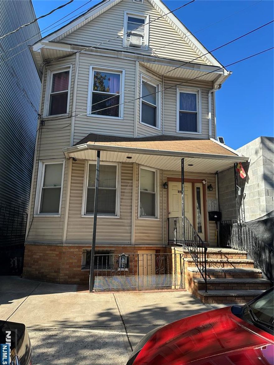 Legal 2 family with great opportunity for improvement. The property has been very well maintained. First floor apartment has 3 bedrooms, 1.5 bathrooms. 2nd floor apartment features 3 bedrooms, plus an office additional room, 1 bathroom. 3rd floor apartment has 1 bedroom room and 1 bathroom. Full finished basement offers additional space for tenants to enjoy with 2 kitchens and a full bath. Tenants all m/m lease terms. Well maintained yard with shed. Owner occupied with much pride in ownership. Buyer will bee responsible for C.O .Showings will be allowed only for prospect buyers with bank pre approval letter. SOLD AS IS. CITY OF NEWARK TAX RECORD STATE THAT IT WAS A 3 FAMILY DWELLING BUT ACCORDING TO NEWARK ZONING DEPARTMENT IT'S A LEGAL 2 FAMILY DWELLING. Higher and Best on 11/6/2025 at 5:00pm Agent Remarks: Legal 2 family with great opportunity for improvement, sold as is. Showings will be allowed only for prospect buyers with bank pre approval letter. 24 hours notice is required.