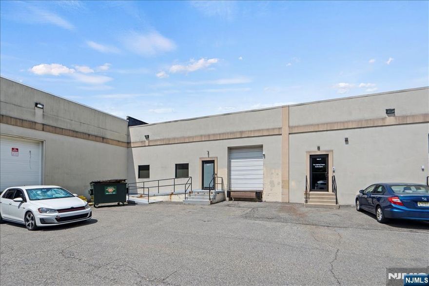 Available for lease, this 4,000 sq. ft. commercial condominium is located in a prime area with convenient access to major highways and offers an ideal blend of office and warehouse space. The property includes approximately 800 sq. ft. of a well-appointed office area featuring a reception area, open workstation layout with cubicles, 3 private offices, kitchenette/break area and 2 handicap-accessible restrooms. The remaining 3,200 sq. ft. consists of a heated warehouse with a 15-foot ceiling clearance and a convenient loading dock, making it ideal for a wide range of business uses. The property also offers ample on-site parking to accommodate employees and visitors. assaic Avenue to Sherwood