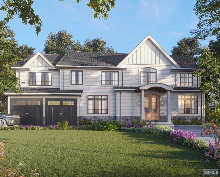 This Beautiful new construction on existing foundation center hall colonial on one of the best streets Glen Rock has to offer! Thoughtfully designed by a top builder and architect, every finish exudes luxury in this home that will feature 6 bedrooms, 5.5 bathrooms ,and over 4800 square feet. The first floor offers an open floor concept with a grand 2 story entry foyer,Gourmet kitchen, family room with a fire place, a mudroom situated off of the 2 car garage, a huge powder room, office/bedroom with a full bathroom. The second floor features a Huge Master Suite with an extraordinary WIC and master bathroom, and 3 additional beds with 2 additional full bathrooms and a laundry room. As if the first two floors weren't appealing enough, walk downstairs to your finished basement. This area contains a bedroom, full bathroom, and large rec room. Built with the intention of privacy and space, the yard has room for a pool! Come meet with the builder and customize your dream home!!!