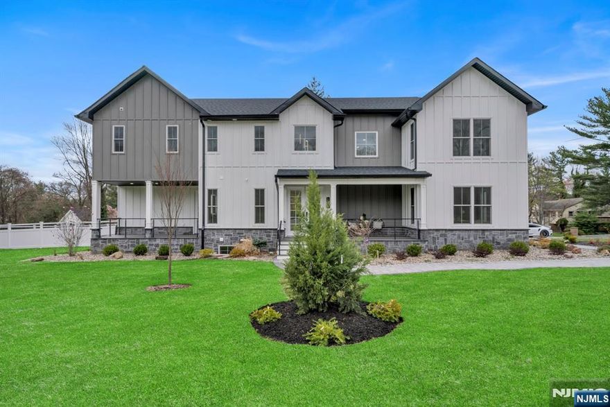 PERFECTION GRACES THE MARKET! BRAND NEW CUSTOM-BUILT, 5 BDRMS AND 5.5 BATHROOMS THAT REDEFINES LUXURY & SOPHISTICATION W/ ALL IT'S EXQUISITE RECENT UPGRADES. STEP INSIDE THE DOUBLE DOOR ENTRY, SOARING 20+ FT CEILINGS, W/ GAS FIREPLACE CUSTOM DESIGN ITALIAN PORCELAIN FLANKED BY THE STUNNING DINING RM W/ CUSTOM DESIGNED WINE CELLAR, OFFERS GRACE & EASE OFF THE ULTRA-MODERN CHEF'S KITCHEN FEATURING JENNAIR SS APPLIANCES. THE DREAMY KITCHEN ALSO FEATURES A HUGE QUARTZ ISLAND, ENTERTAINING BAR, & SUNNY BREAKFAST AREA. 2ND FLOOR FEATURES LARGE LIVING ROOM OVERLOOKING TO GREAT ROOM. THE SPACIOUS PRIMARY SUITE W/ LARGE WALK-IN CLOSET & A SPA-LIKE PRIMARY BATH. AN ADDITIONAL 3 BEDROOMS AND 2 BATHROOM, LAUNDRY RM. THE FULL-FINISHED BASEMENT OFFERS EXTENDED LIVING CONVENIENCE W/ A 5TH FULL BATH. SGDS LEAD YOU OUTSIDE TO OVERSIZED 650 SQFT DECK AND LARGE BYARD WITH ROOM FOR POOL AND OTHER MODIFICATIONS. THIS IS THE OPPORTUNITY YOU HAVE BEEN WAITING FOR!