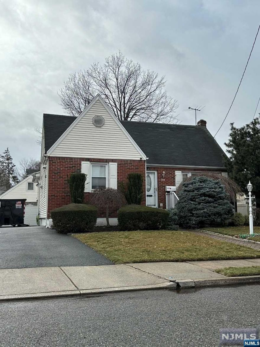 Lovely Cape Cod Colonial located in Bergenfield that offers great curb appeal. The first floor features a modern eat-in-kitchen, two bedrooms (including Primary en-suite), 2 full bathrooms, a living room and dining room. The second floor features two bedrooms with full bath, large closets and storage. The basement is finished and offers a recreation room, workshop, laundry room and storage. Enjoy the backyard with your "all season" oversized covered wooden deck and Koi pond. 2 car detached garage. Close to NYC transportation, schools, shopping, worship and more.