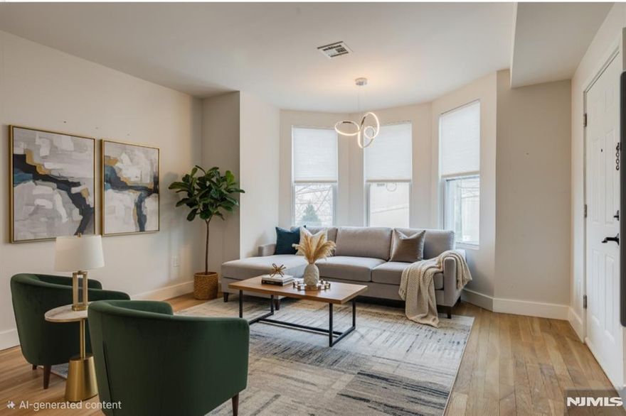 This exceptional two-family home in the vibrant community of Union City offers a generous backyard and limitless potential. Bathed in natural light from expansive windows and complemented by bright, modern finishes, each beautifully renovated unit features two spacious bedrooms and two full bathrooms. The second-floor apartment also includes a loft on the third level, providing additional versatile living space. Meticulously redesigned with architectural flair and contemporary upgrades, this property seamlessly blends style, comfort, and functionality creating an elevated living experience for both owners and tenants. The expansive backyard serves as a private retreat, perfect for gardening, outdoor dining, entertaining, play, or simply relaxing in your own outdoor oasis. Ideally located just moments from premier transportation to New York City, this home provides outstanding accessibility while remaining nestled in a neighborhood known for its strong sense of community and rich history. With convenient access to public transportation and major highways, commuting to NYC or working remotely is effortless.