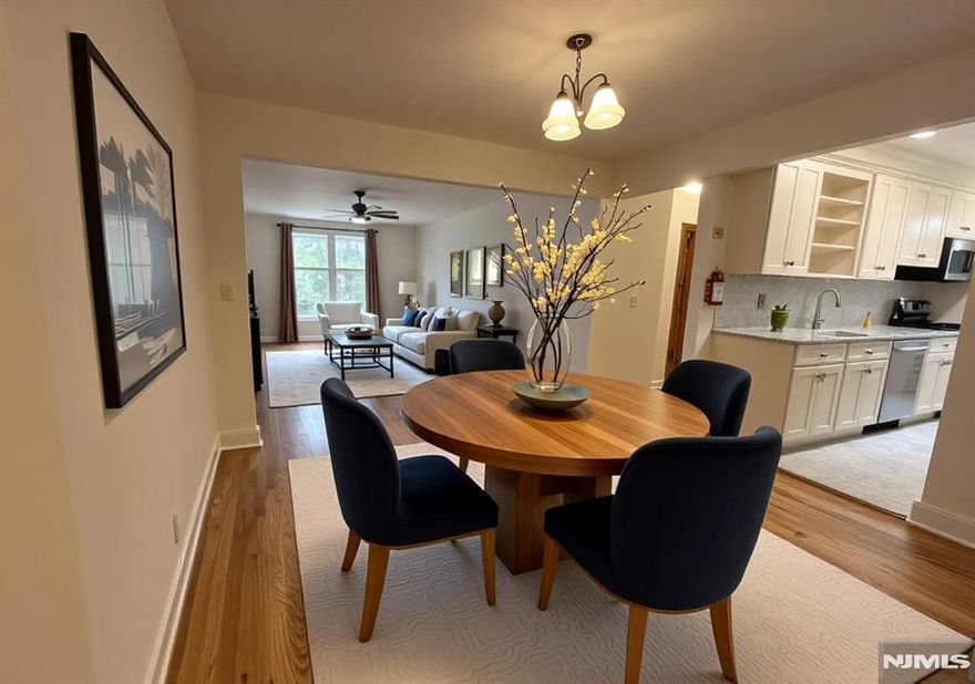 Welcome to this Truly, Lovely, One-Bedroom on Desirable Boulevard East at Pet Friendly Woodcliff Gardens! This Property Uniquely Overlooks the Breathtaking NYC Skyline to the East and the Spanning Green Space of Braddock County Park to the West. Open Design Layout in the Kitchen, Living Room & Dining Room Makes this Apartment Perfect for Entertaining or Just Relaxing. Fully Renovated Kitchen with Custom Wood Cabinets, New Stainless-Steel Appliances, Stunning Granite Countertops and Coordinating Backsplash! Full Bathroom Thoughtfully Designed in Neutral Tones with Built-in Shelving and Shower Storage. Spacious Bedroom Offers Double Closets and Natural Light from Two Large Windows. Meticulously Maintained and Tastefully Appointed, including Coordinating Fixtures, Freshly Painted Walls, Beautifully Resurfaced Hardwood Floors, Built-in Closet Storage and More! Woodcliff Gardens Offers an Outdoor Pool & Jacuzzi, Gym, Bike Room, Community Room, Library & Laundry Room On-Site. Convenient NYC Transportation at Your Doorstep!