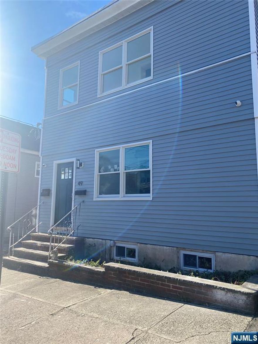 Don't miss out on this newly renovated 3 bedroom, 2 full baths, featuring open floor space, central air, dishwasher, microwave, laundry included, close to schools, transpiration and restaurants. Shared backyard space. One parking space available for $200. Minimum 2year lease (3% to be added every year) Utilities NOT included. NO pets allowed. Please text Listing Agent at 201.456.7788 APPLICATION, FULL CREDIT REPORT & INTERVIEW REQUIRED.