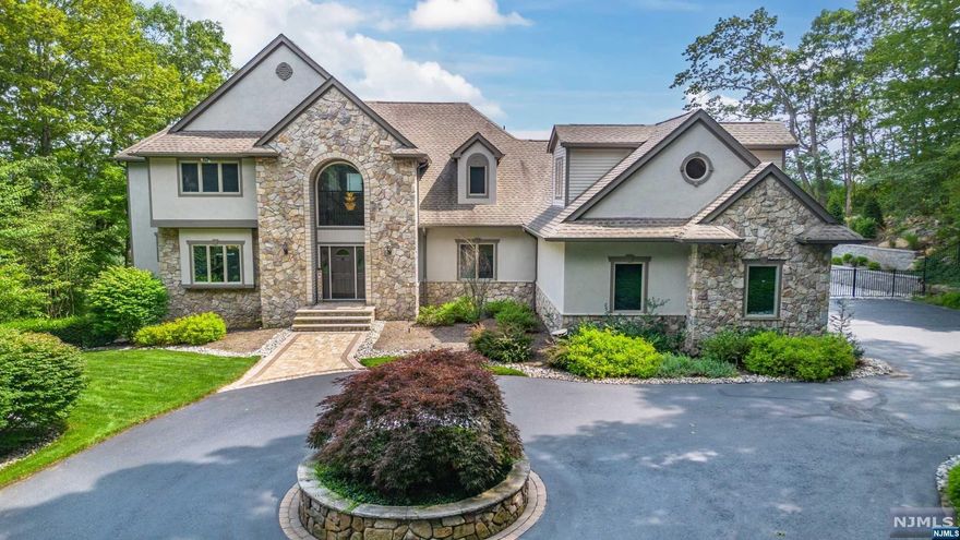 Incredible Views! One of a Kind Custom Estate situated on over 3 acres in desirable Ridge Run Estates w/ year round views and your own outdoor oasis. Features incl. a 2 story entry foyer, 5 spacious BRs, 3.1 BA, 3 Car Heated Garage, Main floor Primary BR w/ spiral staircase to private loft, Gourmet EIK w/ stone surfaces, Stunning great room w/ WBFP, home office, finished walkout lower level with guest BR, Full Bath, Gym, Recreation area, and wet bar. Exterior features a Beautiful New Heated In-ground Salt Water Pool, New hot tub, New outdoor FP, Expansive deck, New Patio, Play Area, Sprinkler system plus planters, Circ. driveway, Whole House generator, Newer HE furnace, radiant floors, Indoor/Outdoor speaker system, landscape lighting and Wired for home theatre system. Entertainers delight! Absolutely Spectacular! Meticulously cared for w/ tons of upgrades. Sought-after neighborhood with Luxury Homes, natural gas. Convenient to Shop, Parks & Highways. Floor plan & video available!