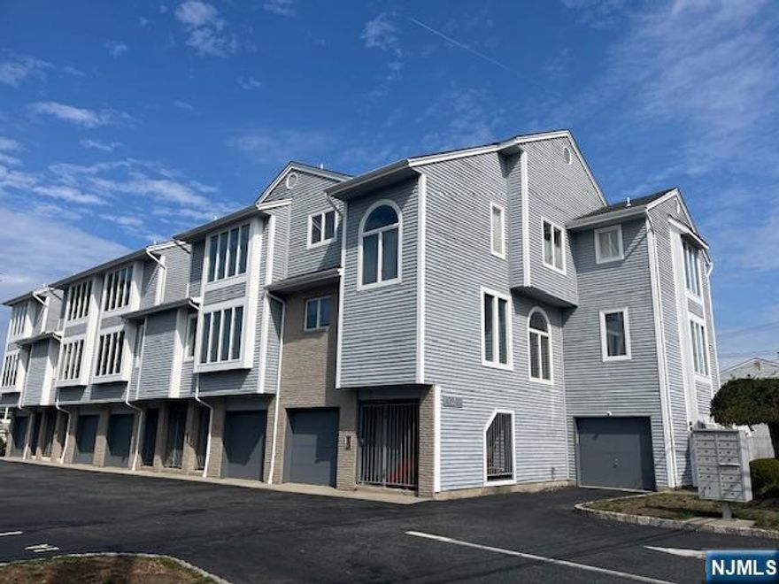 Well maintained condo unit and desirable location to commute NYC by train and bus. 1 block to train- 23 minutes (2 stops) to Hoboken terminal. New white painting and detail carpet cleaning. 1 full bath and half bath conveniently located together through a door btw. Master Bedroom & Kitchen. Master bed room has a sink which is unique feature. Big Living Room has south view with lots of sunlight. Newer Sky lights in master bedroom and living room make this condo unit bright and sunny. Entry foyer area has a spacious closet. Metal bar entrance door provide extra security. Outdoor 2 car parking spaces makes the condo more valuable.