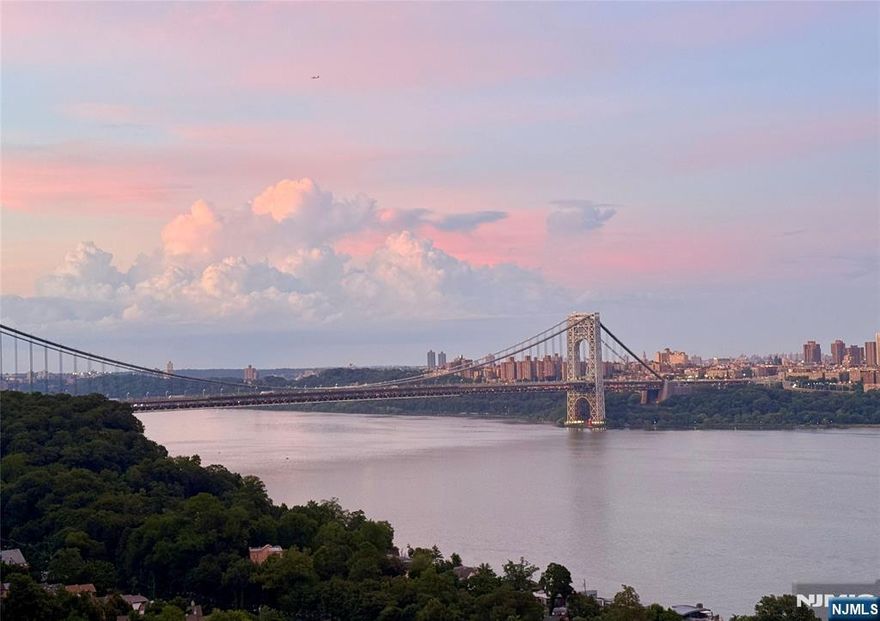 Gorgeous 2-Bedroom Condo with Stunning River & NYC Views. This spacious 1,644 sq. ft. 2-bedroom, 2-bath home is among the largest layouts in the building, showcasing sweeping views of the Hudson River, New York City skyline, and George Washington Bridge. The gracious living room opens to the dining area and enclosed terrace, ideal for relaxing or entertainingâ€”with a view. Convenient features include a private storage room and laundry facilities on the same floor. Residents enjoy a 24-hour doorman, childrenâ€™s playroom, community room, outdoor pool, and courts for tennis, pickle ball and basketball. Indoor parking is available for $75/month. Perfectly situated near shopping, dining and transportation to NYC, this move-in ready residence offers both comfort and convenience. Donâ€™t miss this exceptional opportunity! Seller is also giving a $5,000 credit toward painting of the apartment. Motivated seller.