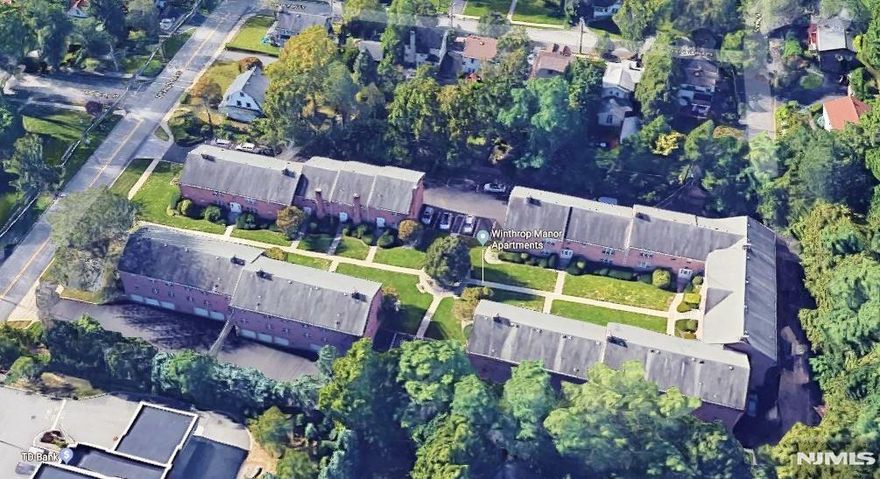 Very Clean 2 Bedroom 1 Bath Apartment. Space Boast 1 Large Primary, & 1 Med Size Bedroom. Spacious Living Room w/Crown Molding, Dining Room, Full Bath, & Central Air. Apartment has abundant closet space in bedrooms, and within Unit. Hardwood floors throughout. Located in beautifully landscaped Winthrop Manor right on Maple ave. Close to both Ridgewood & HoHoKus downtown area, and train stations. Schools are located in Blue Ribbon Elementary School District. Provided is a 1 Car Garage with access to unit, an extra storage space, as well as onsite laundry and a manager all included in rent. Tenant pays for their own gas, electric, & cable. Pets are conditional.