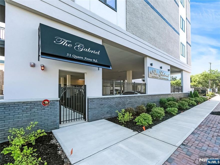 Luxury 1 Bed 1 Bath 3rd Floor unit at The Gabriel in Bogota, NJ a collection of brand-new luxury residences thoughtfully designed for modern living. These 1â€“3 bedroom apartments offer open-concept layouts with soaring 10' ceilings, European-style windows, and private balconies that fill the space with natural light. Inside, enjoy sleek chef-style kitchens with stainless steel Samsung smart appliances, wine racks, and soft-close cabinetry, as well as elegant bathrooms with LED-lit mirrors and porcelain finishes. Each unit includes an in-unit washer/dryer, generous storage, PTAC units for heating/cooling, and sound-insulated walls for added privacy. Residents benefit from keyless entry, CCTV security, covered parking with EV charging, and Amazon hub lockers. On-site amenities include a 1,100 sq ft fitness center, resident lounge, enclosed dog run, and bike storage. With a NJ Transit stop right outside and easy access to major highways, commuting to NYC is effortless. The Gabriel blends comfort, style, and convenience all in one of Bergen Countyâ€™s most commuter-friendly locations