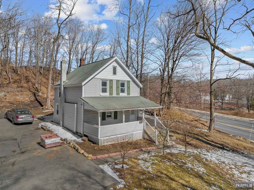 WATCH THE VIRTUAL TOUR - GREAT VIDEO! "Diamond in the rough" .86 Acre in Sloatsburg with 3 bedroom, 1 bath cottage now available. Bring your vision and handyman to create your own adorable home. Don't forget your sweater and the plumber because the furnace is not functioning. Great alternative to condo living and/or build significant equity instead of paying rent. Sloatsburg zone VC-1 allows for a mix of residential, retail, gov't and office so uses other than residential may be permissible. Phenomenal opportunity, don't miss it! Property being sold "AS IS". Septic system was pumped Jan 2022 per seller.