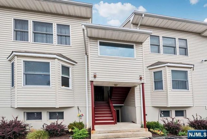 Get ready to move right into this updated condo with a nice open floor plan. Spacious living room with bay window, newer floor & dining area adjacent to the kitchen. Stainless steel appliances in the beautiful kitchen with white cabinetry and tile floor. There is an entry foyer closet and half bath. The bedroom features newer carpet, walk in closet, and full bath. The lower level features a large unfinished basement, laundry room that is accessible from inside this unit and an outside exit. Interview, credit check, and NJ application required.