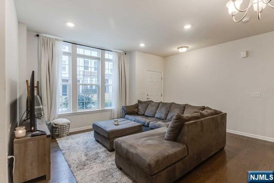 Move in Ready April 1st. Make your lifestyle convenient with Bergen County's most desired community ever! Featuring: 2 kids playgrounds, athletic complex, soccer & baseball field, basketball & tennis court, coffee shop, jogging track/walking track & liquor shop. Perfectly cozy home awaits its new tenants. This beautiful townhome features a generous living/dining area w/over-sized windows & hardwood flooring/tiles on 1st level. Spacious kitchen w/SS appliances, granite countertop & backsplash. Large master bdrm w/a walk-in closet; master bath w/shower stall & soaking tub. Proximity to Manhattan, shopping, groceries, restaurants, hospitals & major freeways. BONUS-Attached one car garage with your own driveway, central cooling & heat, storage in garage & In Unit Laundry. Tenants pay-1 months of realtor fee, 1.5 security deposit, & all utilities. Minimum 1 year lease*. Interview/renter's insurance.