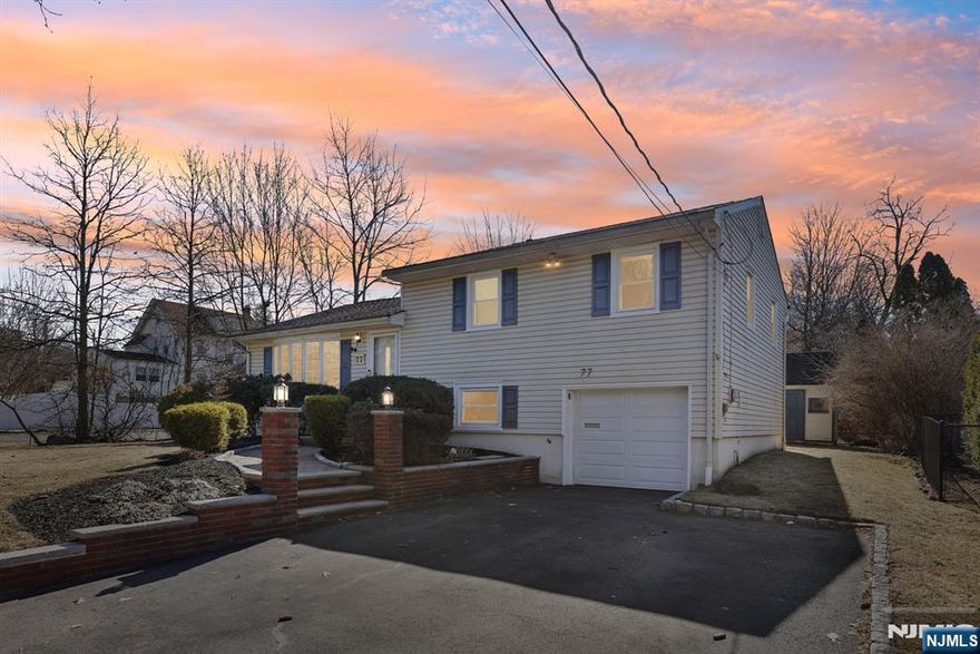 Feeling HOT, HOT, HOT about this incredible opportunity to live in the highly sought-after Cedar Grove! Your HUNT IS OVER! We're excited to shout from the hilltops about this dreamy home at 77 Harper Terrace! This charming 3-bedroom, 1.5-bath split-level is packed with character, including gleaming hardwood floors that radiate warmth and charm. It's the perfect canvas to create your forever home! Whip up delicious homemade meals in the spacious eat-in kitchen, host festive gatherings in the cozy dining room (with sliders leading to a massive deck), and kick back in the spacious, finished family room the ultimate spot for game nights and good times!With low-maintenance vinyl siding and a stunning, park-like backyard, this home is easy living both inside and out. And talk about location! You're just a stone's throw from the NYC bus stop at the corner and only a short distance from the highly-rated South End School.This Hot, Hot, Hot property is now officially on the market and ready for a new owner! Don't miss out! This happy haven won't last long. Hurry home to Harper Terrace!