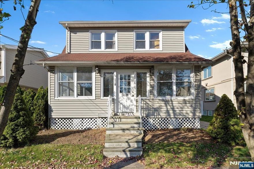 Welcome to this beautiful colonial home, well-laid-out. The main level features a bright living room, dining room, kitchen, and bathroom, while the second floor offers three bedrooms and a full bath. The basement adds valuable space with a generous size recreation room and a separate laundry area, giving you flexible room for everyday living and storage, close to schools, houses of worship, transportation and short distance away from NY.