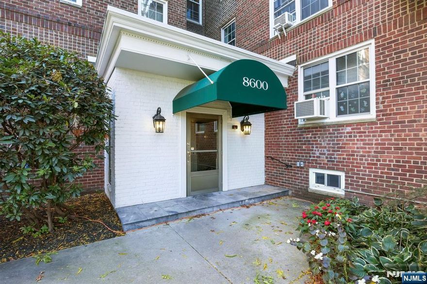 Donâ€™t miss this beautifully bright and inviting one-bedroom, one-bath co-op in the heart of North Bergen. Perfectly situated across from James J. Braddock Park, this home offers the ideal balance of nature, convenience, and city connection. Enjoy a crisp, calming interior with approximately 750 sq. ft. of open, sun-drenched living spaceâ€”an ideal retreat after a long day. The living and dining areas flow effortlessly, while the updated kitchen provides both functionality and charm. Commuting is a breeze with the NYC bus stop right outside your door, taking you directly to Manhattan. At home, take advantage of the buildingâ€™s amenitiesâ€”a sparkling pool with panoramic skyline views, a fully updated gym, and lush landscaped grounds that make you feel miles away from the city hustle. Come see why this co-op is truly one of North Bergenâ€™s hidden gems.