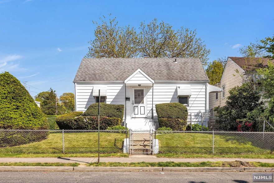 Welcome home to this 2 bedroom,1.5 bath renovated Cape offers open floor plan w/breakfast bar in kitchen, h/w wood floors throughout, spacious family room in the basement w/powder room. Large parklike, fenced in yard w/off street parking. This is a great condo alternative located close to Nutley. Why rent when you can own?