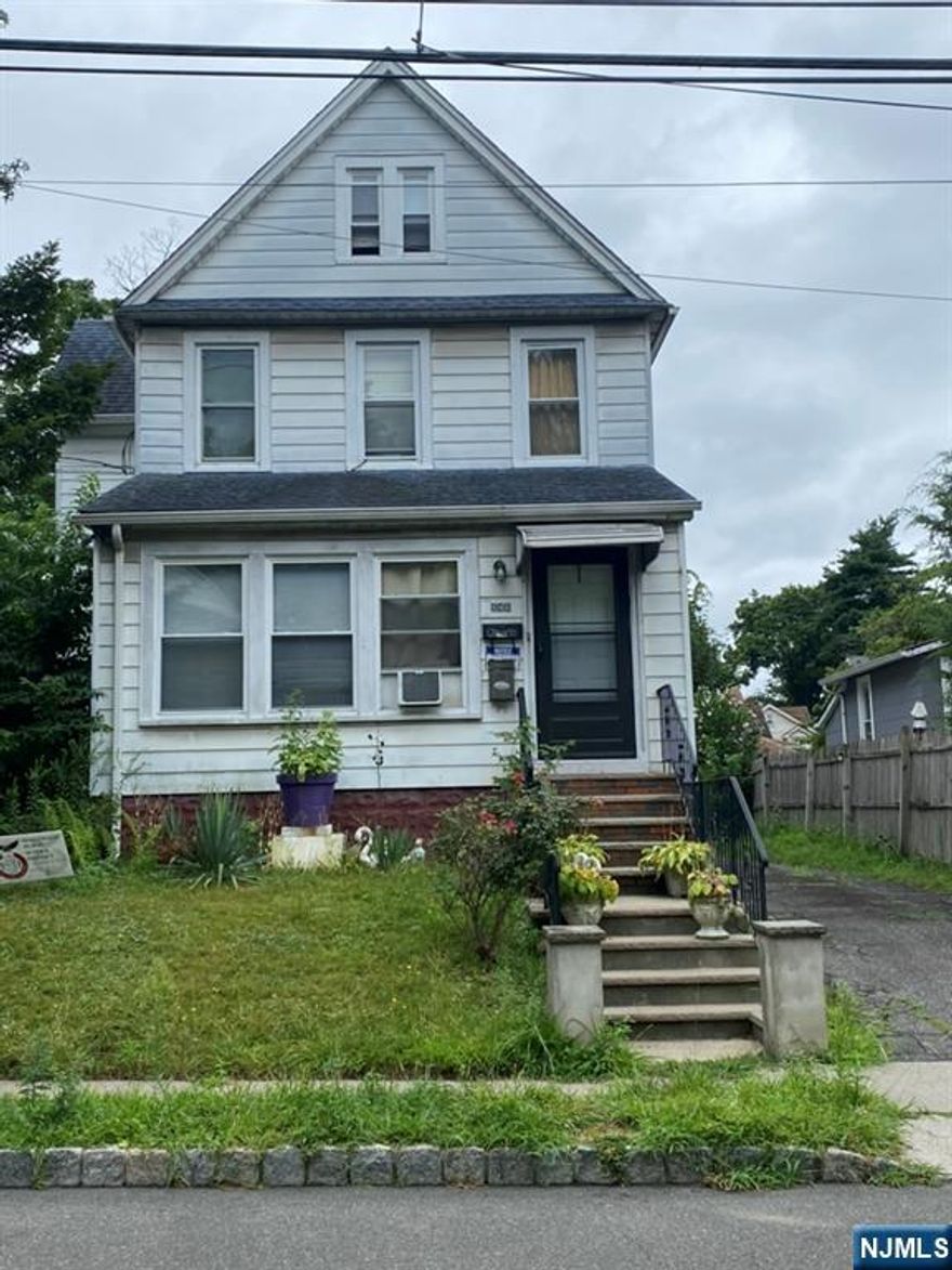 Great home close to I95, I80 and Rt4. A commuters dream. Nice lot size with parking up to 3+ cars. Great bones needs TLC, come and see and make it your your home!! 3 Bedrooms and 1 1/2 bath. Nice formal dining room. Kitchen has Mud room with access to back yard. Full finished Attic accessed through 2nd floor hall stairs.