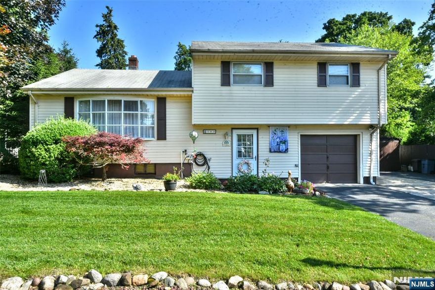 Welcome to this spacious and versatile 4 bedroom, 2 bath Sugar Maple Split Level Home in the desirable town of Montvale. The inviting ground floor entry foyer provides access to a perfect mother/daughter suite featuring a cozy family room, an eat-in kitchen, a bedroom and a full bath - ideal for extended family or guests. Upstairs you will find a bright living room, a formal dining room and an eat-in kitchen, perfect for everyday living and entertaining. The second floor offers a tranquil primary bedroom, two additional bedrooms and a full bathroom. The partially finished basement provides additional living space, along with ample storage and utility areas. Step outside to an enclosed porch that opens to a private, fenced backyard - great for outdoor gatherings, play and relaxation. Parking is convenient with a carport and driveway space for 6 or more vehicles. Don't miss this fantastic opportunity to make this charming home your own in the sought after community of Montvale.