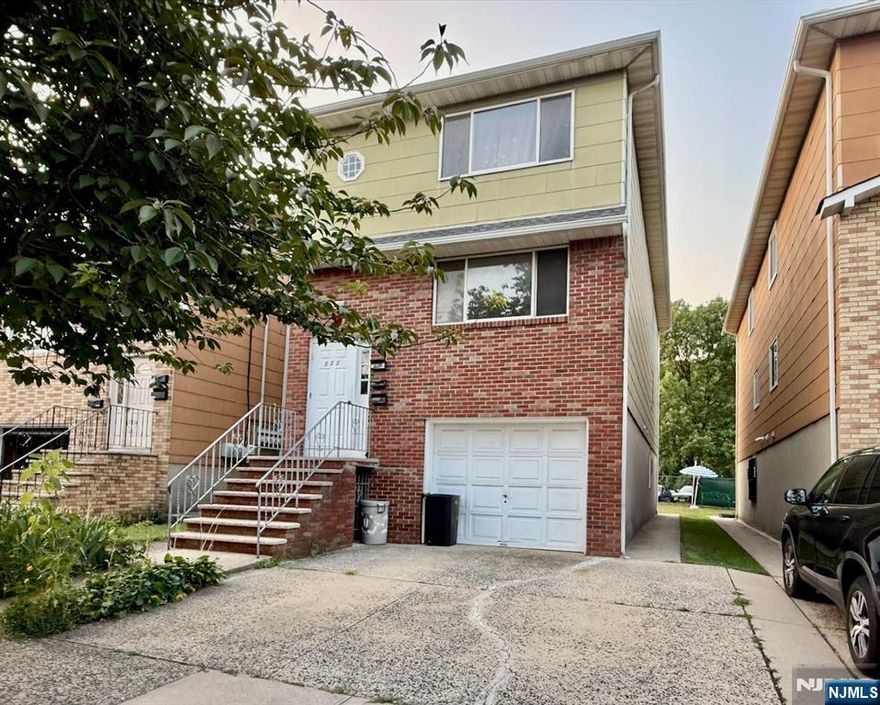 2-bedroom apartment on the 2nd floor of a 3-Family home. Maximum occupancy: 4 occupants. Newer vinyl plank floors in Living/dining room and kitchen. Hardwood floors in 2 bedrooms. Central Air & Forced Hot Air Heat. Large rooms. Gas range, range hood, and refrigerator supplied. NO PETS, no loud music and no smoking inside or near the apartment. Yard usage to be shared with the other tenants. 1 parking space in the driveway on the left facing the house included. Tenant pays all utilities except cold water. Available to occupy on 1/16/2026. 1.5 month security deposit. Application, tenant background check, minimum credit score of 700, and minimum monthly income of $6,600 required. Within 18-20 minute walk to Harrison PATH Station. Bus #40 a half block away to Harrison Path Station and Newark Penn Station. Close to West Hudson Park. A half block to Harrison High School. Laundromat a few blocks away. Attached photos are from Apt 2 with similar condition except the floors in the kitchen & living/dining room.