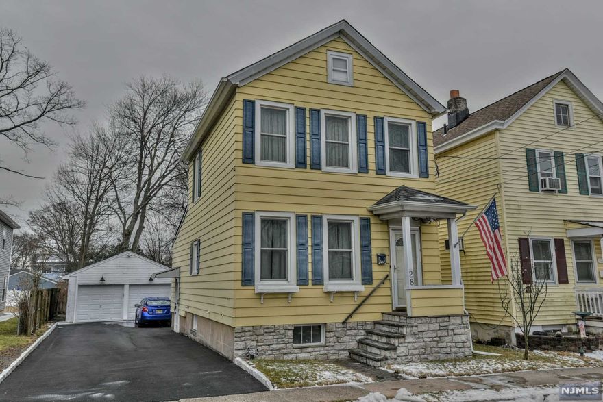 Add this to your list of must see homes. Lovely updated colonial home centrally located on an oversized lot. Enter into the living room that has abundant natural light. The large kitchen has granite counter tops, an Island with storage and entrance to the most desired mud room. Just off the kitchen is a dining room with a sliding door to the outdoor oasis. A covered deck and whirlpool hot tub. The dining room can also be converted to a 3rd bedroom. You'll also find a powder room on this level. Upstairs has an updated bath and two large bedrooms with ample closet space. Updates include Central heat and air, 200 amp electric, roof, windows, driveway, deck & hot tub. Home Warranty Included!
