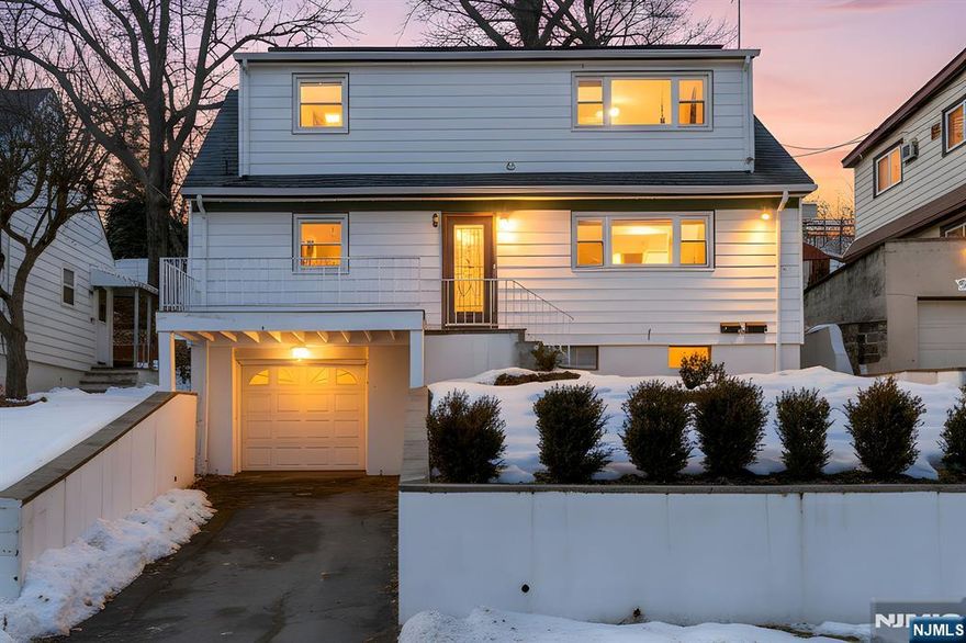 Rare Hillcrest 2-Family w/ Garage,Finished basement and paid off solar. First-floor unit vacant, offering multi-level living space, 3 bedrooms, 2 full baths, central air, and finished basement with direct garage entry. Second-floor unit features 2 bedrooms and 1 full bath, currently occupied. Delivery vacant at closing may be possible. Paid-off solar panels. Driveway and one-car garage. Convenient location near major highways, shopping, dining, and public transportation. Excellent opportunity for owner-occupant to help off set mortgage payment while building equity or investment opportunity.