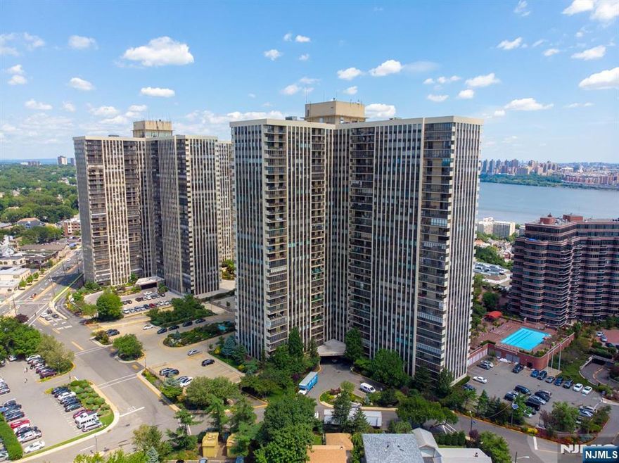 Welcome to 200 Winston Drive #401, a spacious 2 BR/2 BTH condo located in Winston Towers. Entry foyer to bright living room with access to enclosed balcony and kitchen with eat in area. Two ample sized bedrooms, including a master suite with master bath and walk in closet. Bonus storage unit and coin operated W/D located on the floor. Amenities include 24-hour doorman/security, outdoor pool, tennis/basketball/pickleball courts, and a childrenâ€™s playground. Buses run in front of the building, and a ferry shuttle to the Edgewater Ferry is offered by the town of Fort Lee. The apartment is also close to places of worship. Parking is not deeded, and parking is through the management office, for an additional cost. Current owner has 1 parking space. Call today to view!