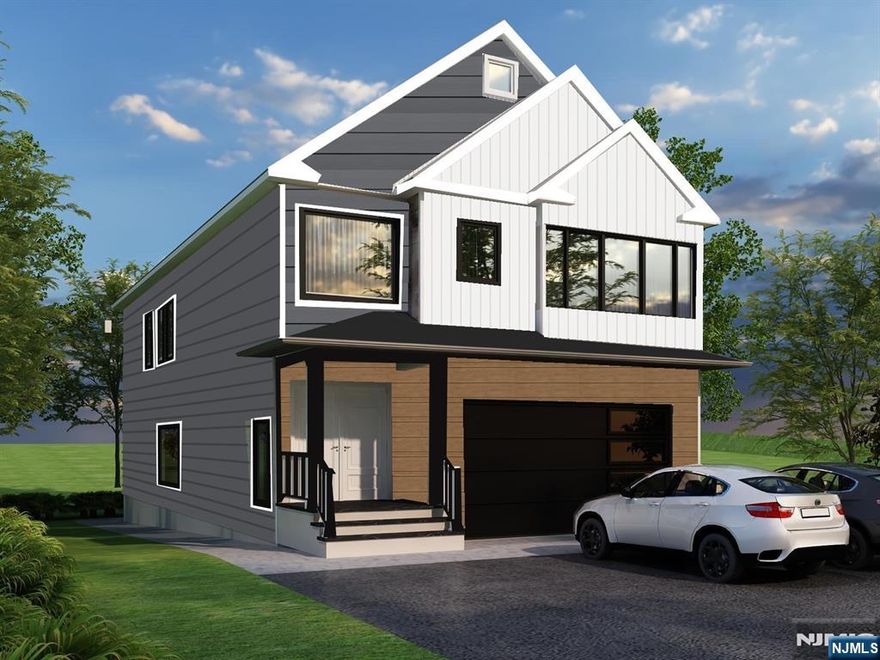 Stunning new construction 6-bedroom, 5-bathroom home spread across three levels with an open-concept layout. The chef's kitchen includes high-end stainless steel appliances, a center island, and a walk-in pantry, flowing into a bright family room with a fireplace and backyard access. The main level offers a guest suite, full bathroom, mudroom, and attached 2-car garage. Upstairs, the primary suite boasts a spa-like bathroom and walk-in closets, along with a junior ensuite, two additional bedrooms with a shared bathroom, and a laundry room. The finished basement includes a recreation room, sixth bedroom, full bathroom, and storage. Close to top-rated schools, shopping, and NYC transit. Includes a 10-Year Builder's Warranty.