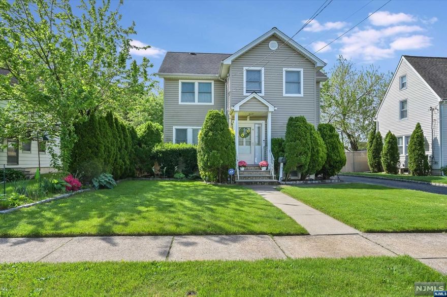 Simply amazing.Tuck in on a quiet residential dead-end street, this home offers about 2000 sq feet of comfortable living space. First floor boasts an amazing open floor plan with a big bright living dining room combo, a kitchen with stainless steel appliances, a large bedroom and a full bathroom. The second floor hosts a large primary bedroom with a nice dressing room and lots of closets plus 2 other good size bedrooms filled with light and plenty of closet space. The attic offers 2 other potential bedrooms that are used as playroom and office space. Basement is finished as a family room,with a half a bath and the laundry area. The abundance of space suggests that this home could comfortably accommodate an extended family. Whether it's aging parents, adult children, or other relatives, there's room for everyone. Back yard is perfect for summer fun and entertainment. House sold as is. Taxes for year are $9186