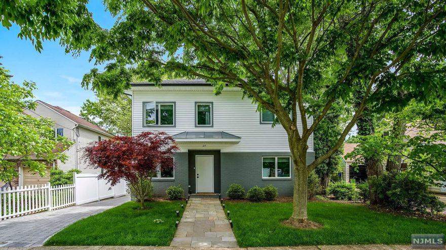 Beautiful colonial home, built in 2021 over existing foundation with a well-thought-out floorplan. Upon entry, you are welcomed by open concept great room with wide plank engineered wood floors! Modern kitchen with stainless steel appliances, quartz countertops, and large center island! Bedroom or office, full bathroom, and laundry room completes the first floor. The second floor boasts a sunlit primary ensuite with a private water closet, stall shower, soaking tub, dual sink, and a custom walk-in closet. Two additional bedrooms with walk-in closets that share a dual bathroom completes the second floor. Partially finished basement. This home is situated on a manicured lawn with a stone-paved driveway leading to a one car garage and fenced-in yard ready for summer!