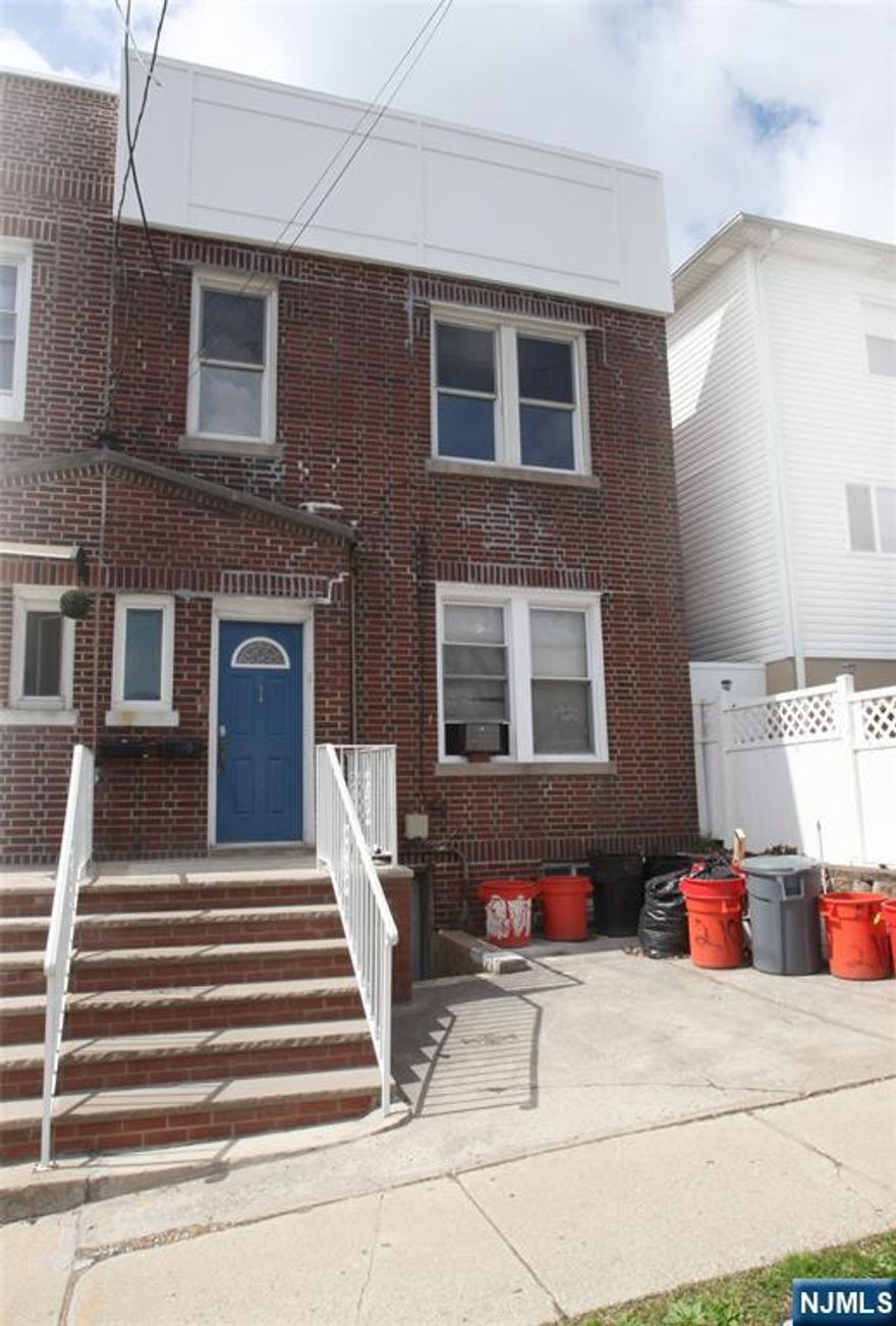 Solid updated, 2 family, brick building. 5 bedrooms (3br's on 2nd floor, 2 br's on 1st floor), 3 full baths (1 full with shower in basement). Everything works as it should, kept in great condition. Great for living, live/rent, or rent/rent. Long term Tenant occupies 1st floor, 2nd floor is vacant. 2nd floor has 3rd bedroom or can be used as a bonus room/office/playroom. Close to transportation to NYC. Basement has many usages. Has full bath with shower, sink and counter. Other rooms as well. Walk out access to backyard. Gate to backyard. Private enclosed garage and parking space.