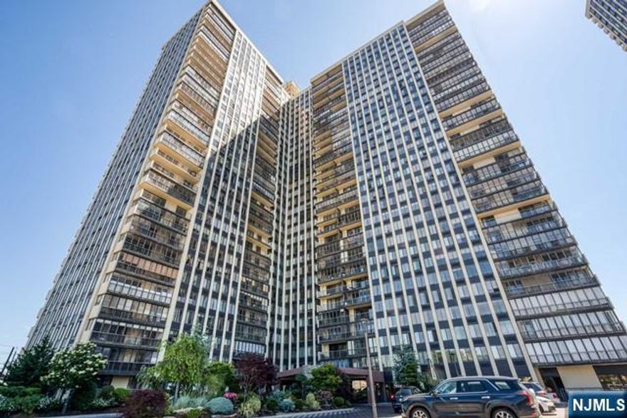 Winston Towers 300! 2BR/2Bath on the 25th Fl: This is the one you've been waiting for! This corner unit, with wrap around windows boasts views from the Geo Wash Bridge to Downtown NYC & Hudson River! Enjoy ships sailing down the river, along with Natural Light Galore! This lovingly maintained unit has been enjoyed for many years by a well-known artist & painter. EF, LR, DR & Renovated, Open Kitchen, BR, Bath, MBR with Ensuite! Don't forget the expansive terrace & EXTRA storage on the same floor. Enjoy pool, tennis, pickle ball, tot rm, playground, walking paths, Cable TV Package, Hi Speed Internet & more in a renovated building with NEW Fitness Ctr! Walk to shops, restaurants & transportation to NYC at doorstep. Parking: $75 one car / $135 tandem space. No Assessments!