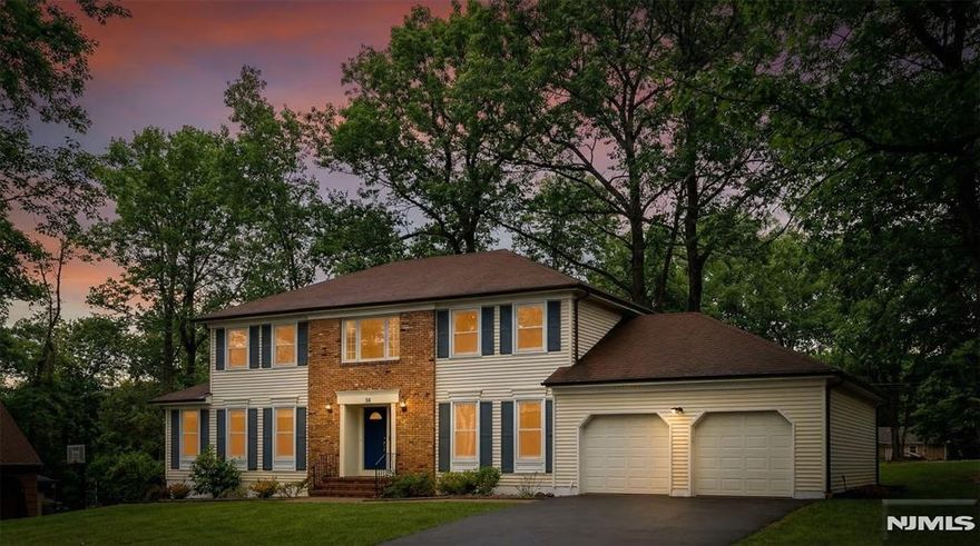 Experience refined living in this move-in ready Colonial, perfectly situated in Livingston's sought-after Forest Park neighborhood. Featuring 4 spacious bedrooms and 2.5 baths, this beautifully maintained home showcases gleaming hardwood floors, tasteful upgrades, a full finished basement, and sun-drenched interiors throughout. The gourmet kitchen is a chef's dream, complete with a separate breakfast area, granite countertops, a stylish new backsplash, and premium Sub-Zero and Viking appliances. The inviting layout flows seamlessly into the living and family spaces, ideal for both everyday living and entertaining. Step outside to an expansive deck off the family room, where serene natural surroundings create the perfect setting for relaxing or hosting guests. Additional highlights include a two-car garage and a convenient location close to top-rated schools, shopping, dining, and direct NYC transportation.