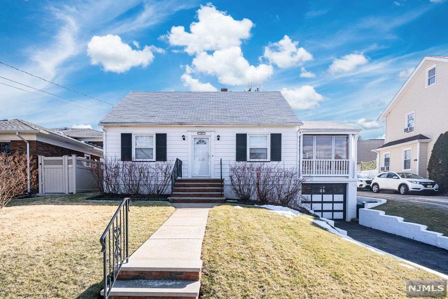 Welcome to 180 Hillcrest, an adorable home boasting with appeal! Situated on a nice quiet street in beautiful Wood Ridge, this 3 bedroom one and a half bath cape cod style home is quite the charmer. Enter into the spacious sun-drenched living room which flows into the dining room complete with hardwood floors and a large sunroom just steps away. Updated appliances in the bright kitchen, 2 bedrooms and a full bath to round off the first floor. Upstairs is an additional bedroom and a bonus room. The basement has a half bathroom and lots of potential to finish as desired! Utilize the one car attached garage and spacious fenced-in backyard ideal for entertaining! Close to schools, parks and transportation - don't miss out on this home!