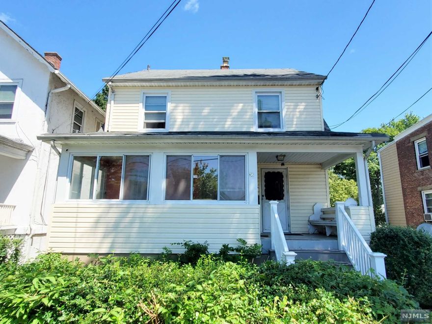 Investors...Contractors - FIX AND FLIP! Renovation Loan Buyers...BUY AND RENOVATE! DIYers - RENOVATE AS YOU GO! Desirable location! Great bones. Sold strictly AS-IS - SELLER MAKES NO REPAIRS. BUYER RESP FOR ALL PERMITS AND CERTS. Amazing potential - just needs your vision! Side hall colonial: 1st fl - sunroom, kitchen (could be an EIK or 2nd BA), FDR, LR. 2nd fl - bedrooms & bath. 3rd fl - walk-up attic. Full basement. HW floors, newer vinyl windows, vinyl siding. STRICTLY AS IS Located across the street and through Cook Plaza Alley to Main St - you're in the heart of Madison! Shops, restaurants, Shanghai Jazz, train, Drew Univ & more! **This is not a historic preservation site.**