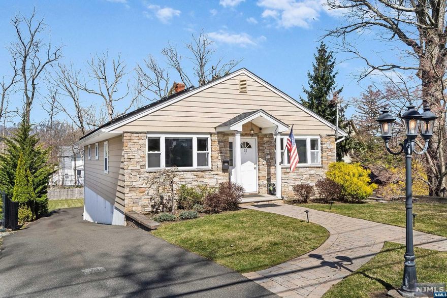 **Best & Final by 11am Wednesday 4/17**Nestled in the esteemed North Caldwell School District, this ranch boasts modern updates & an open layout. As you step inside, you're greeted by an interior illuminated by natural light. The heart of the home, the large kitchen, featuring SS appliances, granite countertops, air filtration system and storage built-ins. Access to the backyard via steps ensures indoor-outdoor living. Recently installed, a new roof precedes the ownership of income-producing solar panels, which are owned outright. Solar panels significantly reduce electricity costs. 1st exudes sophistication with its new high-end scratch-proof flooring. New main upstairs bathroom and ground level bathroom, both offering radiant heat floors & high-end toilets with heated seats, enhancing luxury. The walk-out finished ground level extends the living space, comprising a home office, new carpeting, a family room, and a den featuring a Murphy bed.