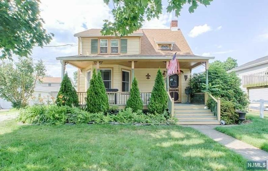 Plenty of charm fills this historical farmhouse! Main level features a 2 story foyer, formal liv/din rm, powder rm, family rm & eat-in -kitchen w/ doorway to a deck which overlooks a beautiful, level backyard. The kitchen was recently renovated with updated electric, new SS appliances, custom cabinets, trim, floors and A/C. Travel thru the front or secret back staircase to the second floor which includes 3 BR, WIC and 1 full bath. Basement includes laundry and lots of storage. Outdoor sprinklers. New roof installed July, 2021. Sewer assess approx $6,800 payable over 20 years in qrtrly water bill. Great location! Near public transportation, shopping, restaurants & school. Low Riverdale taxes only $6178.