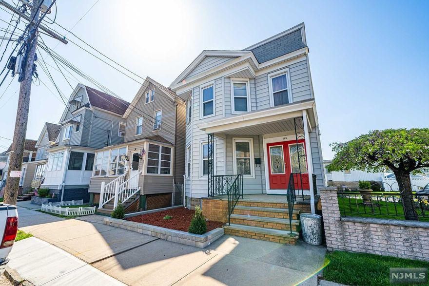 A 2 family home for sale both have Living Room, Eat-In-Kitchen, 3BRs, Full bath on each floor with $1450 monthly rent on the 2F. 1F is vacant. Close to lots of different food and hotel establishments, lifestyle shops, and markets. Minutes away from Kearny Highs School and Kearny Christian Academy. DEFINITELY A MUST SEE!!