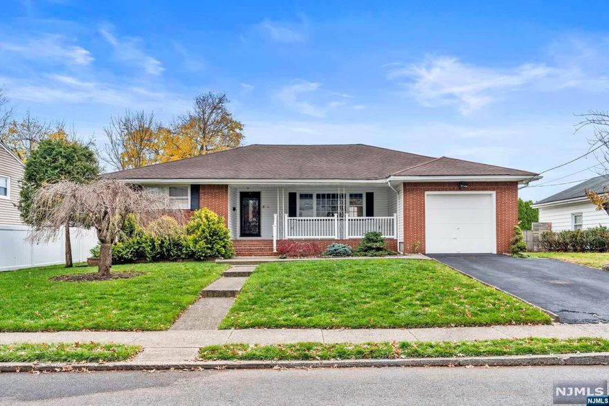 Come see this beautiful Elmwood Park brick ranch. Very well-kept2 bedrooms & 1.5 baths. A large living room and a dinning room with cozy wood-burning fireplace and walk out to a backyard with patio. This cute ranch is full of natural light, recessed lightings and hardwood floors for most of the main level. A huge unfinished basement with a lot of potentials. Newer central air and furnace. Private driveway with parking for 2+ cars. Attached garage with interior access. Located close to schools and highway. Bring your personal touch to make this home yours. Multiple offers received. Final and Best due Thur 12/8 @5pm.