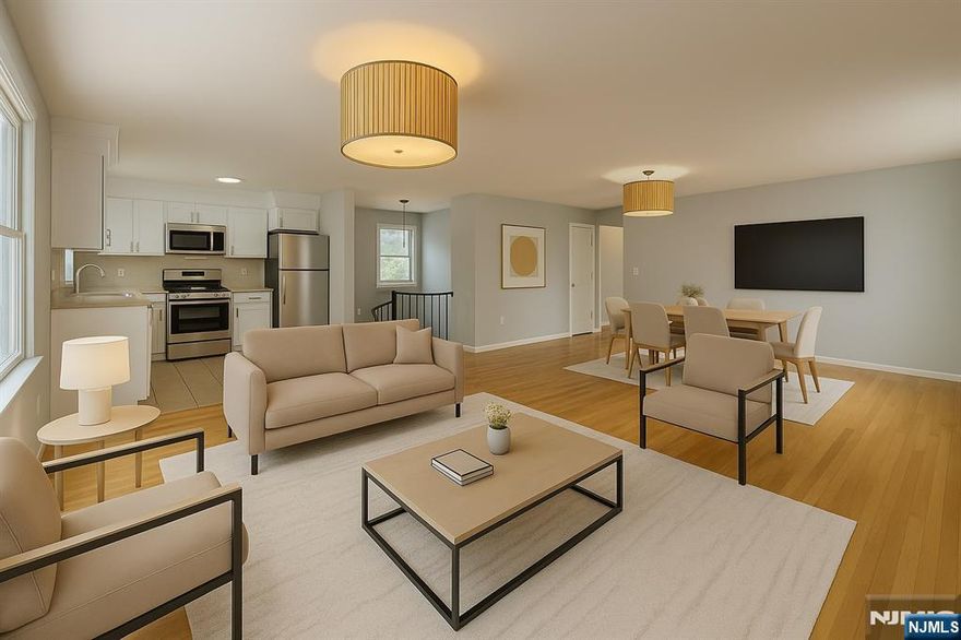 Modern 3-Bedroom 2-Bathroom Retreat in Newark's Vibrant Fairmount, 22 min to NYC! Discover urban comfort at 85 N 6th St Unit 2, Newark, NJ 07107, a bright, updated unit in 2022. 1,300 sqft apartment with 3 bedrooms, 2 full baths, central air, a private balcony, walk-in closets, and large windows flooding the space with natural light. Enjoy hardwood floors and modern finishes for an effortless living experience. Located in the lively Fairmount neighborhood, steps from grocery stores, Route 21, I-280, and PATH to NYC (22 mins to World Trade Center). Savor local gems like Spanish Tavern, Tops Diner, or Blueberry Caf, and explore Branch Brook Park's famous cherry blossoms. Nearby top-rated schools, such as Technology High School (7/10) and Robert Treat Academy (8/10), offer access to the Newark Public Library and University Hospital (4 minutes away), as well as colleges. Perfect for commuters to NYC or tenants seeking style and convenience in a diverse, amenity-rich community. This rental complies with New Jersey's Fair Housing laws. Pictures are virtually staged. Pictures virtually staged. Juan Marshall to book your tour today!