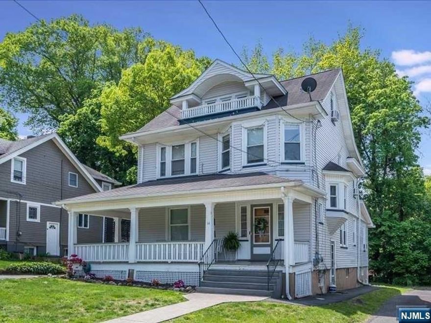 Charming two-family Colonial close to the shop and restaurants of vibrant downtown Caldwell. Perfect for owner-occupied or investment property. Welcoming front porch, hardwood floors, high ceilings. The main floor unit offers two Bedrooms, full Bath, and an open floor plan with flexible space for living and dining. Unit Two occupies two floors and features a Living Room, Dining Room, three Bedrooms, full Bath, Den and ample storage. Laundry in Basement for Main Floor unit. Shared parking space in rear for six cars.