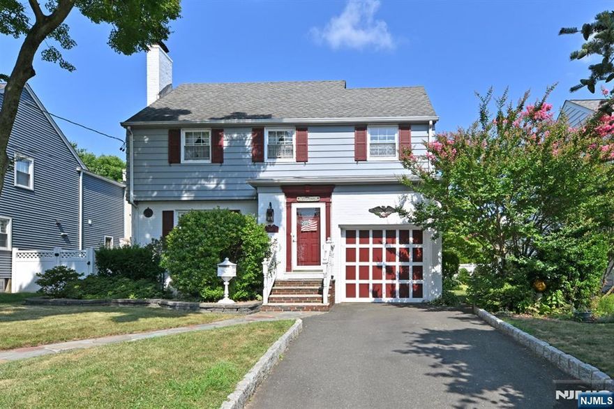 Move in ready colonial with great character throughout, on one of Maywood's most desired streets! Features include open layout from large living rm to the dining rm & to the eat in kitchen w/corian counters. Terrific Bonus Sunroom overlooks the backyard perfect for relaxing in the late summer days! 3 BRs on the 2nd flr with HUGE kingsize primary BR! Hardwood flrs. Large unfinished bsmt w/bonus rm used as a workshop, large storage area, utils & washer dryer. Terrific backyard w/"secret garden" appeal with its large deck overlooking a private yard with mature plantings to enjoy years of outdoor fun and BBQs! Other features include updated plumbing, updated windows, updated furnace & hot water heater, sprinkler system & even an attractive wood burning fireplace !! All this & close to NYC Bus, major highways, walk to schools & parks, Bergen Town Center w/Target & Whole Foods, & a few blocks to Maywood's famous downtown shopping street w/boutique stores, restaurants & more! Even has low Taxes!! DONT MISS THIS ONE AT THIS PRICE !